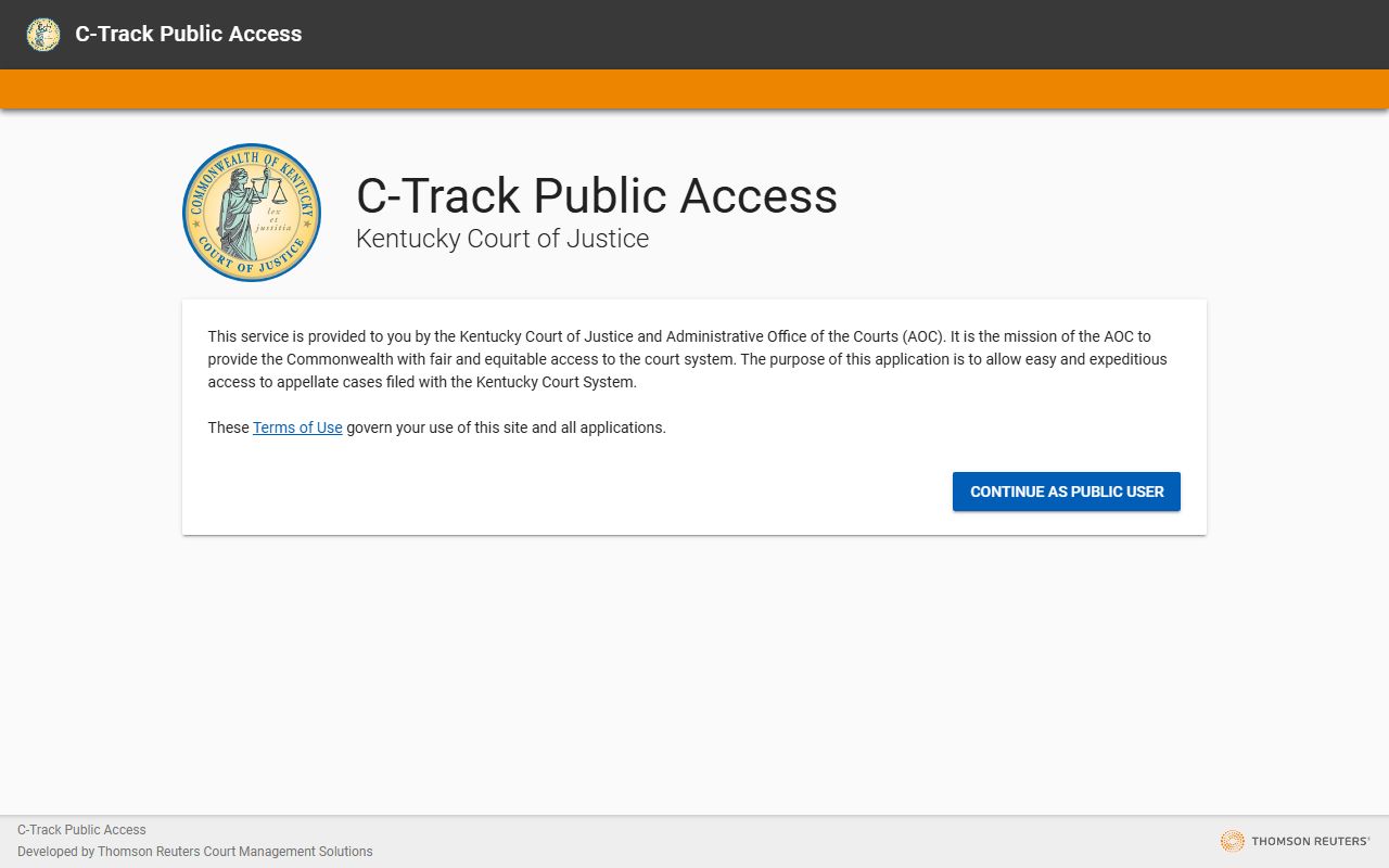 Todd County court records in Kentucky appellate public access